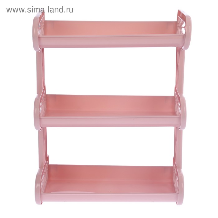 

Полка навесная 3-секционнаяBranQ, 32×17,2×42 см, цвет МИКС