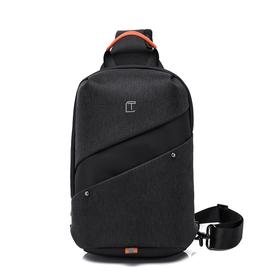

Рюкзак с USB, молодежный, на одной лямке TANGCOOL TC907 черный, 10"