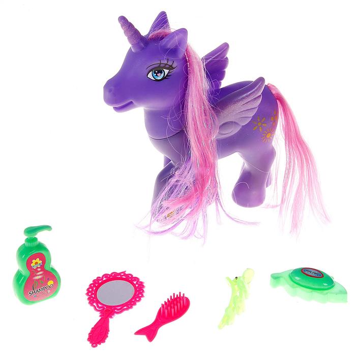 Пони "Единорожка" с аксессуарами, МИКС