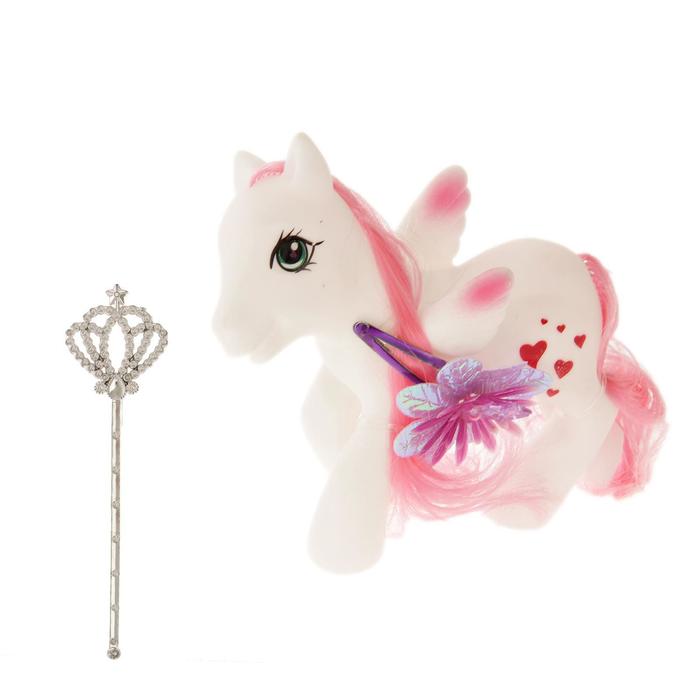 Пони "Рада" с жезлом и аксессуарами, МИКС