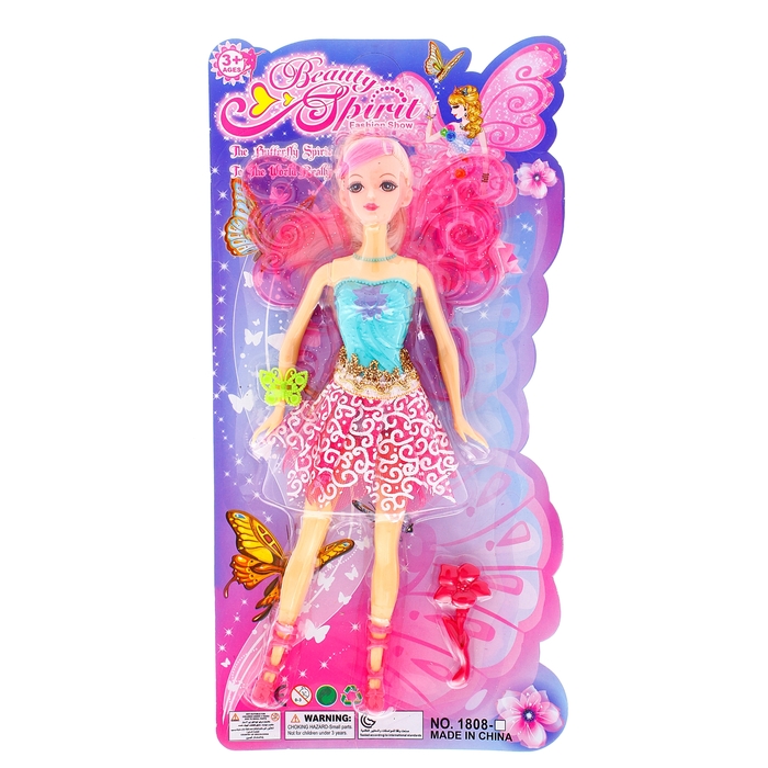 Кукла "Ирэн фея", с крыльями, МИКС