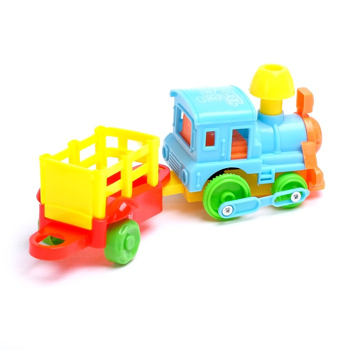 Паровоз инерционный с вагоном, МИКС