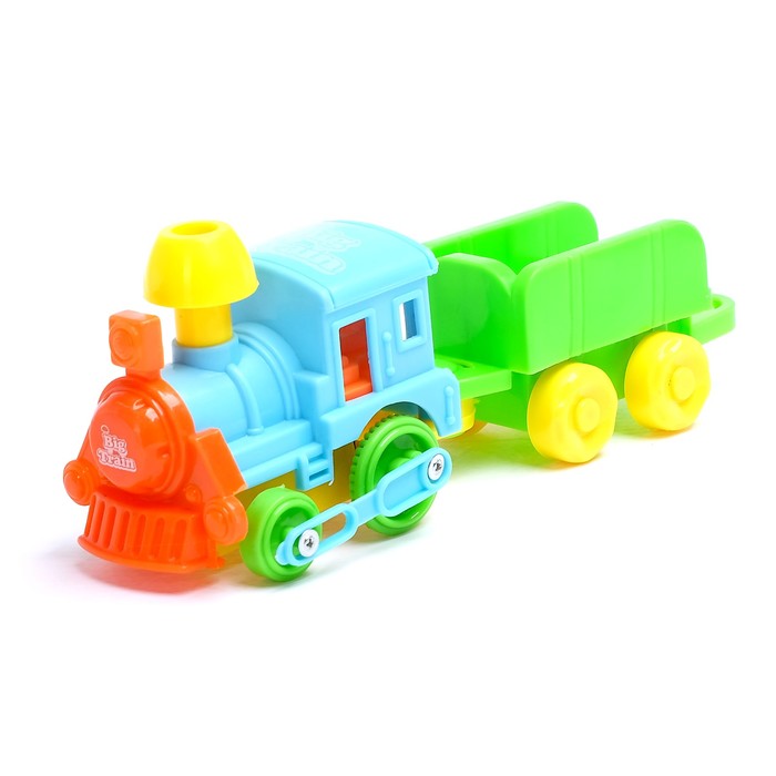 Паровоз инерционный с вагоном, МИКС