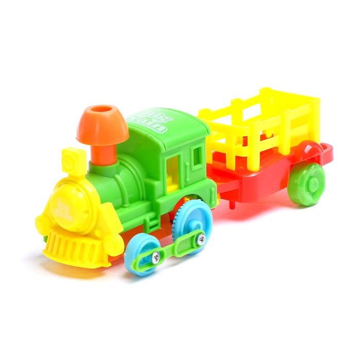 Паровоз инерционный с вагоном, МИКС