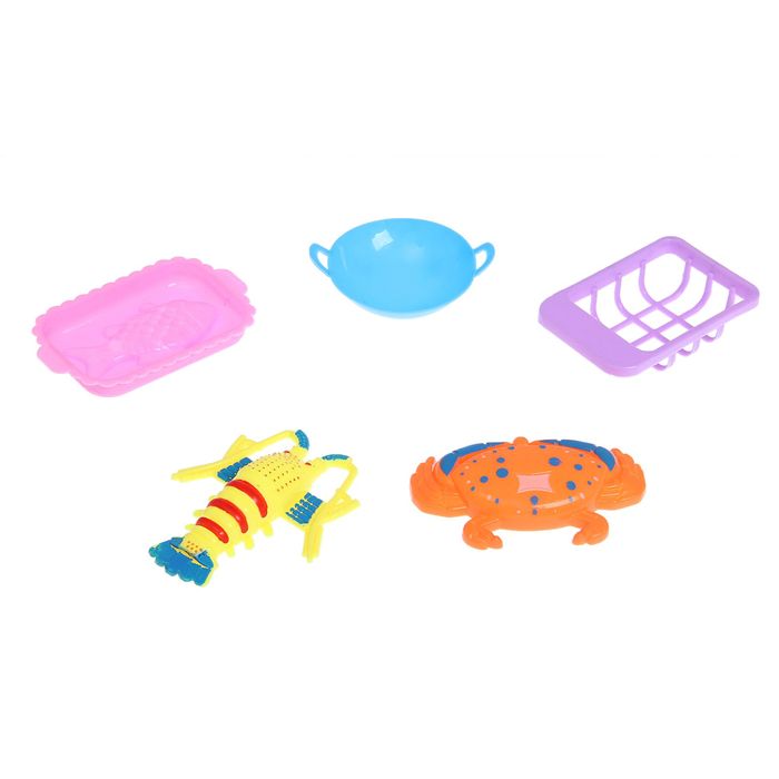 Набор посуды «Морское удовольствие», 5 предметов, МИКС