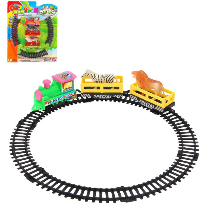 Железная дорога &quot;Паровозик&quot;, протяжённость пути 0,9 м, МИКС