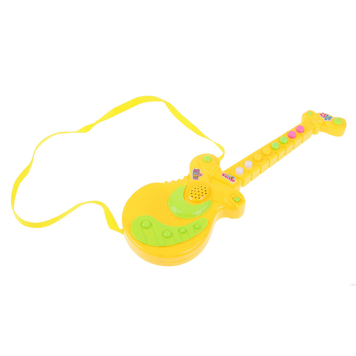 Игрушка музыкальная "Гитара весёлые песенки", звуковые эффекты