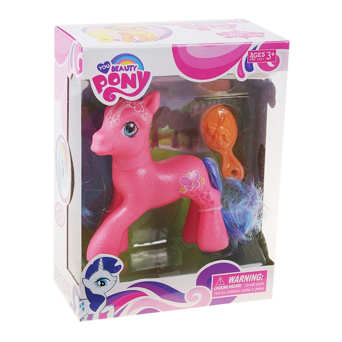 Пони "Нелли" с аксессуарами, МИКС