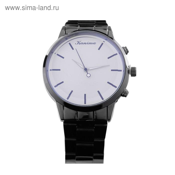 

Часы наручные Kanima 2655, d=4.2 см, чёрные