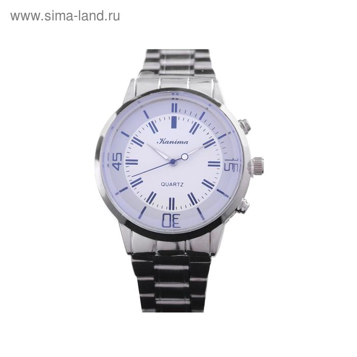 

Часы наручные Kanima 2533, d=4.2 см, хром