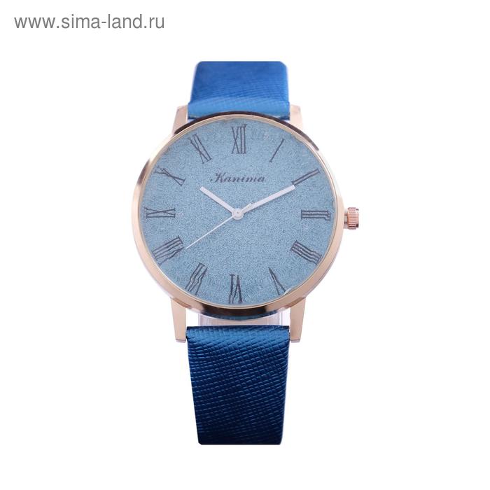 

Часы наручные Kanima 2875, d=3.5 см, экокожа, бирюзовый
