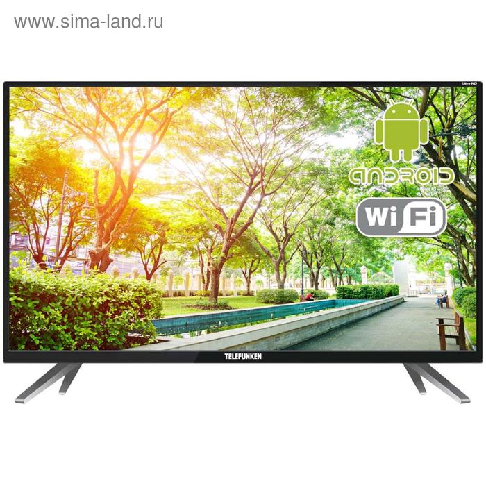 фото Телевизор telefunken tf-55s16t2su, 55", 2160p, dvb-t/t2/c/s/s2, 3xhdmi, 2xusb, smarttv