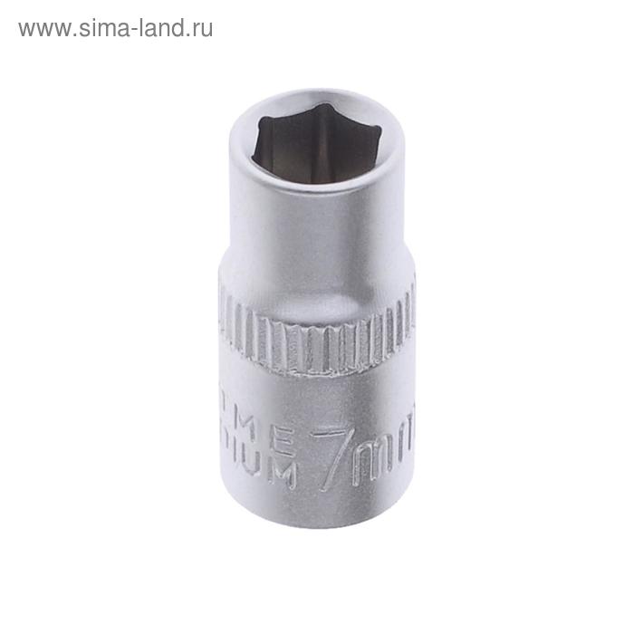 

Головка торцевая AV Steel AV-500007, 1/4", шестигранная, 7 мм