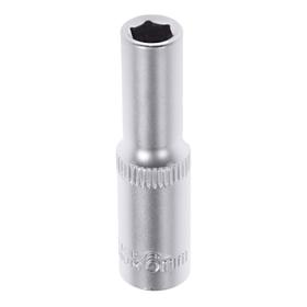 

Головка торцевая AV Steel AV-500206, 1/4", шестигранная, удлиненная, 6 мм
