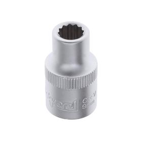 

Головка торцевая AV Steel AV-521009, 1/2", двенадцатигранная, 9 мм