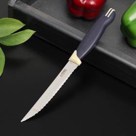 Нож кухонный «Мультиколор», для овощей, лезвие 11,5 см, с пластиковой ручкой