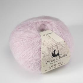 

Пряжа "Merino Kid Mohair"34%кид мохер,34%мерин.шерсть,27%нейлон,5%спанд 600м/50г (22 сакура)
