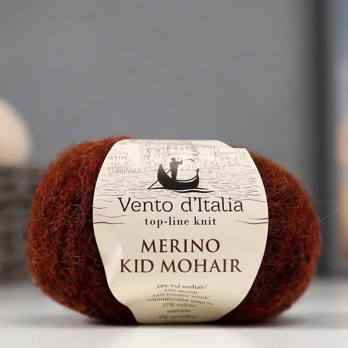 

Пряжа "Merino Kid Mohair" 34%кид мохер,34%мерин.шерсть,27%нейлон,5%спан 600/50г(07 т.террак)