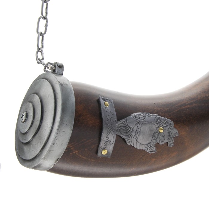 Макет пороховницы с геральдикой