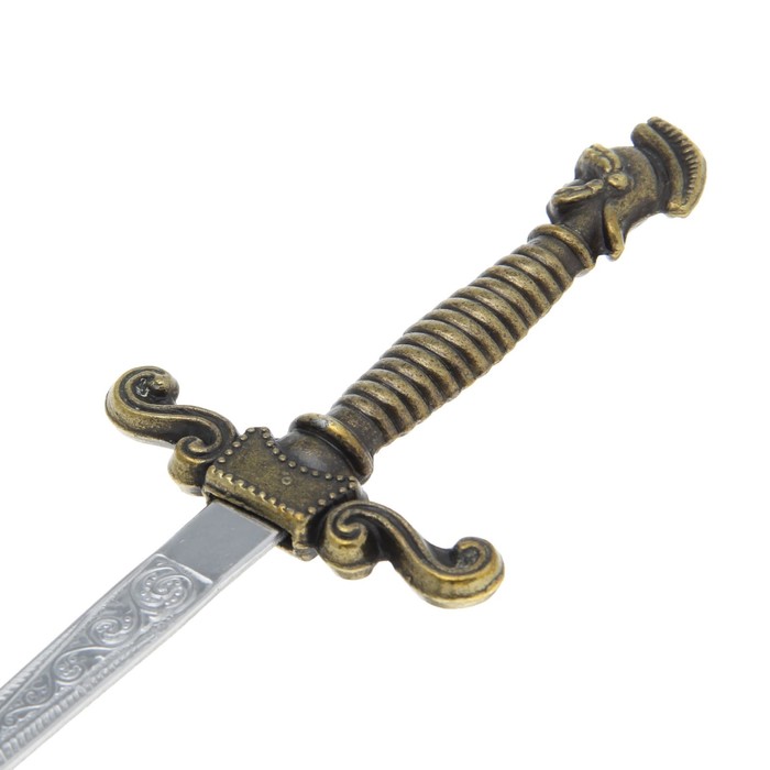 Макет меча в камне "Шлем" - mini