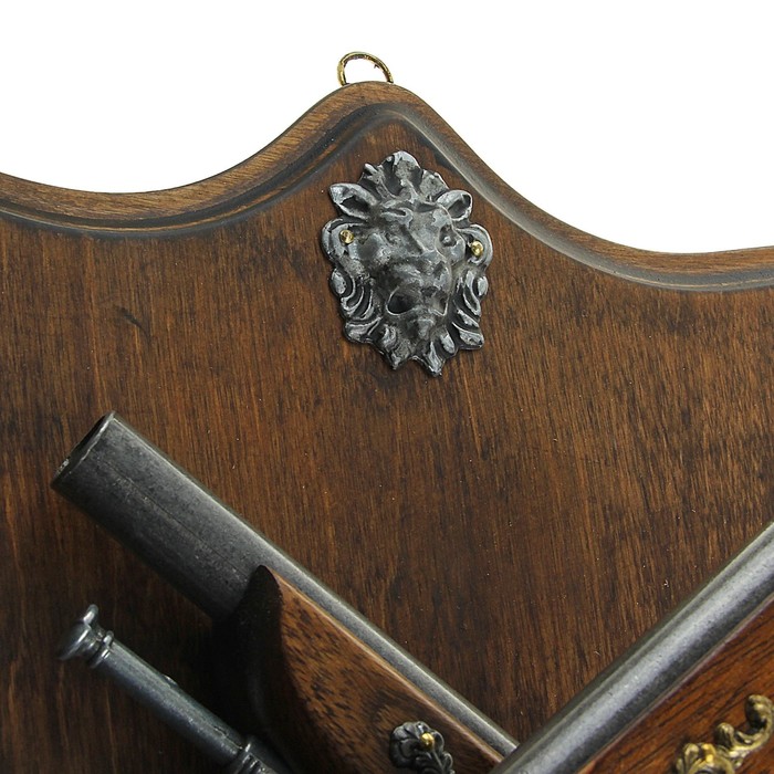 Макет 2-х пистолей на панели Horse