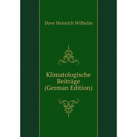 

Книга Klimatologische Beiträge