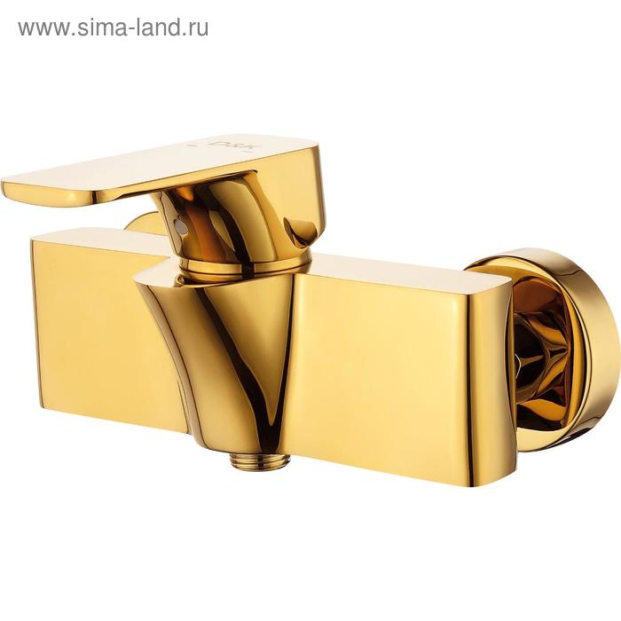 Смеситель для душа DK Berlin Tourto DA1433103 однорычажный золото 12570₽