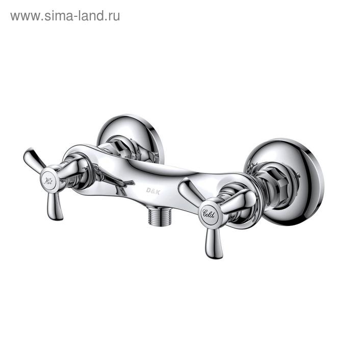 Смеситель для душа DK Hessen Documenta DA1213101 двухвентильный хром 3149₽