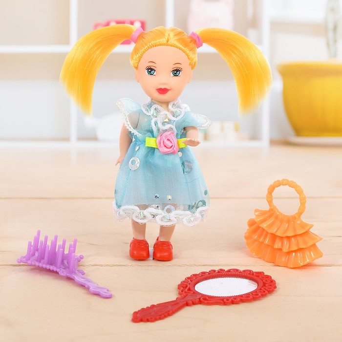 Кукла малышка "Оленька" с аксессуарами, МИКС