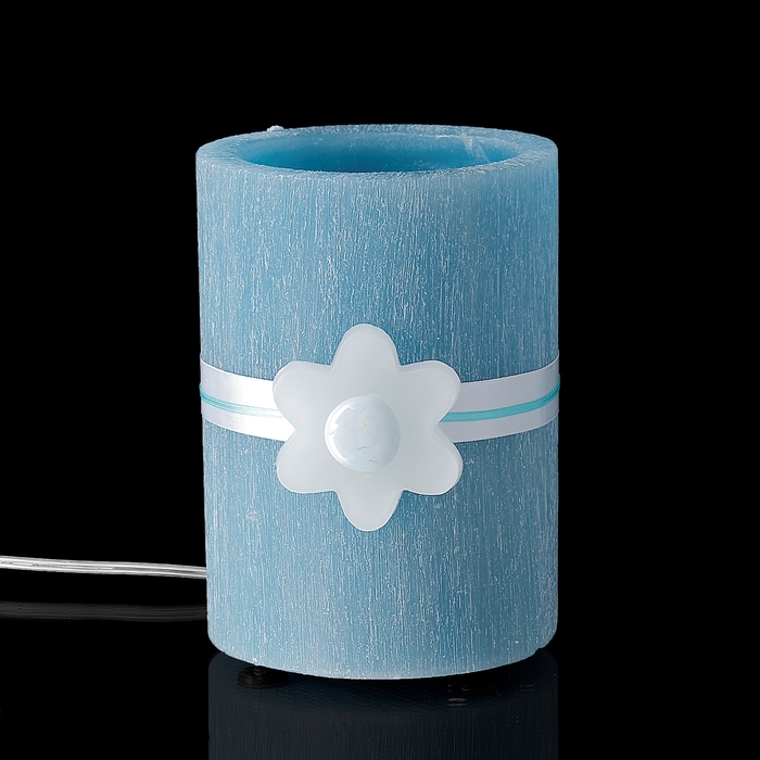 Лампа "Цветок" круглая, аромат мяты