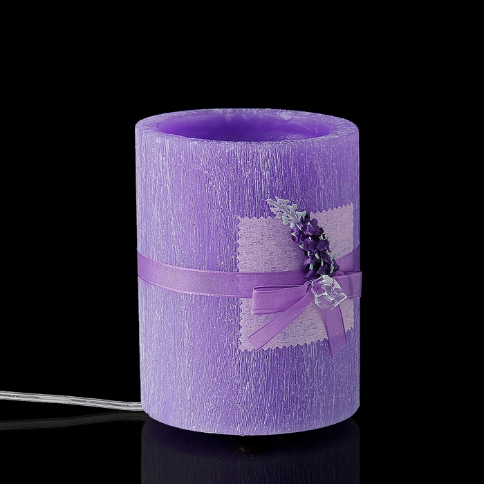Лампа "Лаванда" круглая, аромат лаванды