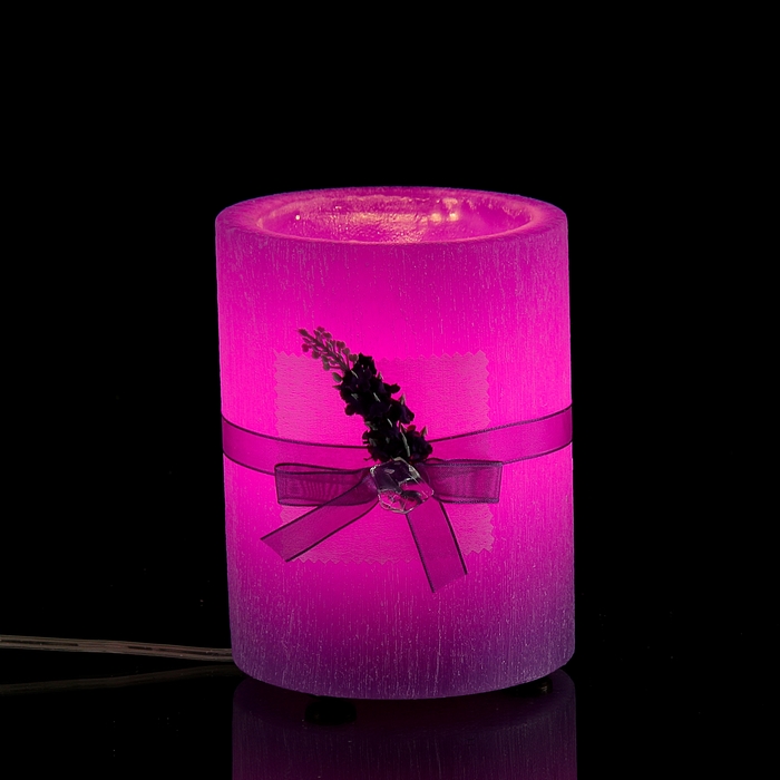 Лампа "Лаванда" круглая, аромат лаванды