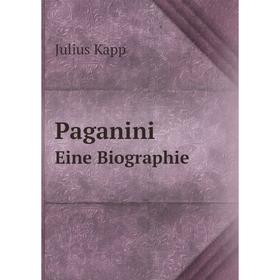 

Книга PaganiniEine Biographie