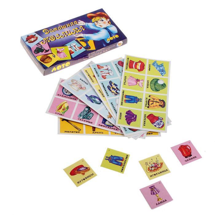 Лото "Домашняя мозаика"