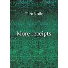 

Книга More receipts