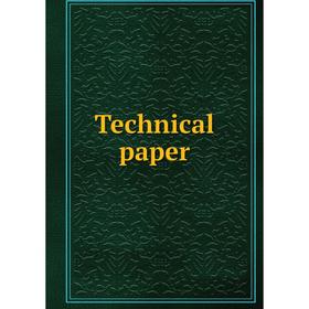 

Книга Technical paper