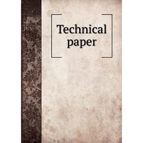 

Книга Technical paper