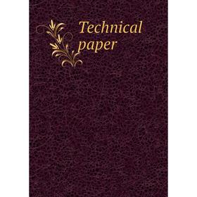 

Книга Technical paper