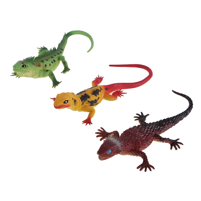 Фигурка животного "Ящерица", МИКС