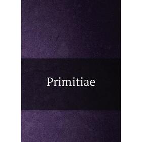 

Книга Primitiae. Liverpool. University. Dept. of English Literature