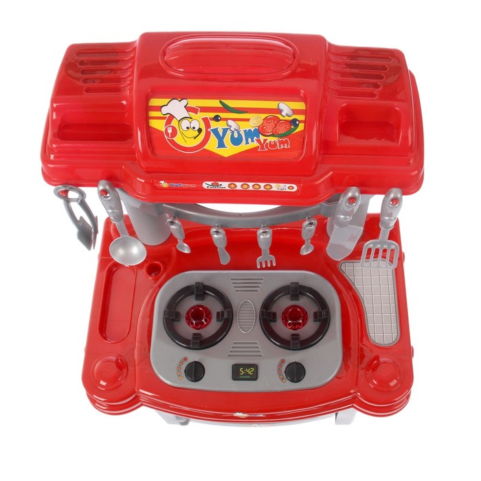 Игровой модуль «Кухня хозяйки» с аксессуарами, световые и звуковые эффекты, высота 69 см, МИКС