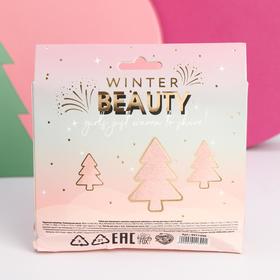 

УЦЕНКА Набор: радужный хайлайтер и 3 баночки глиттера для лица и тела "Beauty Winter"
