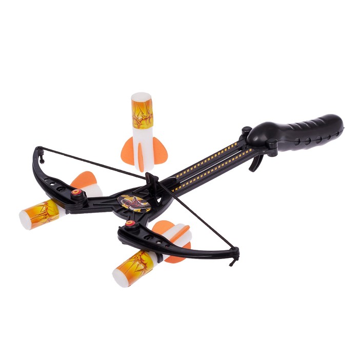 Арбалет "Стрелок", стреляет мягкими ракетами, цвета МИКС
