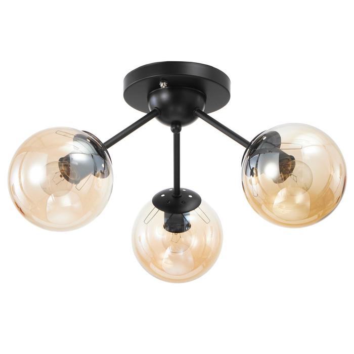 Люстра 6591171/3 E27 40Вт черный 50х50х28 см