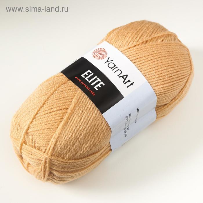 

Пряжа "Elite" 100% акрил 300м/100гр (805 песочный)