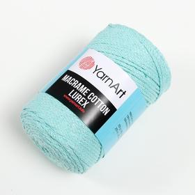 

Пряжа "Macrame cotton lurex" 75%хлопок, 13%полиэст., 12%металлик 205м/250гр (738)