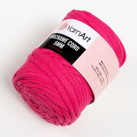

Пряжа "Macrame Cord" 60% хлопок, 40% вискоза/полиэстер 5 мм 85м/500гр (771 мальва)