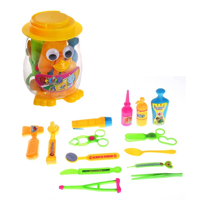 Набор доктора "Цыплёнок", 14 предметов