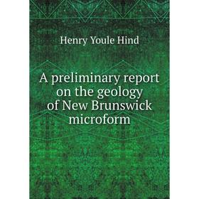 

Книга A preliminary report on the geology of New Brunswick microform. Henry Youle Hind