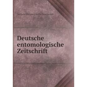 

Книга Deutsche entomologische Zeitschrift. Deutsche Entomologische Gesellschaft